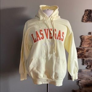 Las Vegas Pastel Yellow Hoodie